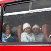 Santa Clauses and Snow Maidens from all over the country came to Minsk on the eve of New Year.&nbsp;[Press for large view]
