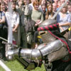 Looking at the knights, it was quite easy to be inspired by spirit of medieval battles.&nbsp;[Press for large view]