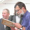 Dmitry Surinivich turned up at the opening of the exhibition&nbsp;[Press for large view]