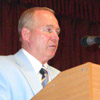 Belarusian Sports and Tourism Minister Yuri Sivakov addressed the first year students of the Belarusian State University of Physical Culture.&nbsp;[Press for large view]