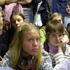 The 6th International performance festival �NAVINKI-2004� attracted a big audience.&nbsp;[Press for large view]