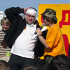 Comic competitions were organized in the city to celebrate the City
