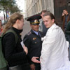 Participants of the action �Homeless Students�.&nbsp;[Press for large view]