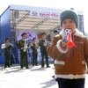 There was an orchestra at the opening of the festival �Beer Cup�.&nbsp;[Press for large view]
