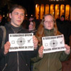 Participants of the 21 October action on Oktiabrskaya Square.&nbsp;[Press for large view]