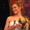 Yulia Vecherskaya, the winner of the title Lady Elegance.&nbsp;[Press for large view]